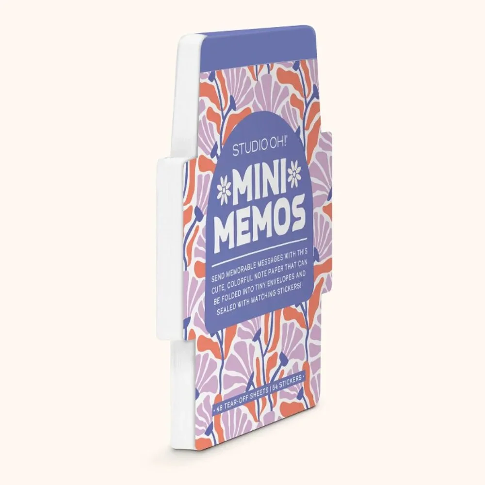 Studio Oh - Swaying Blooms Mini Memo with Stickers